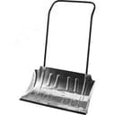 Скрепер (снеговой движок) 750мм алюминиевый, со стальной планкой