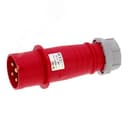 Вилка кабельная 32A/400V/3P+E/IP44