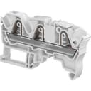 Клемма втычная ZK6-3P серая 6 мм.кв 3 зажима TE Connectivity ОУЭО