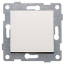 Выключатель переключатель проходной одноклавишный Ugra, механизм, 10А, 250В, жемчуг