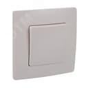 Переключатель перекрёстный одноклавишный Etika 10АХ 250В винтовые зажимы - слоновая кость