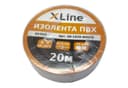 Изолента ПВХ 19 мм x 20 м, белая X-Line