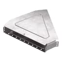 Угол горизонтальный 45 градусов с крышкой Стандарт 500х80 Промрукав