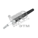 Кабель силовой АППГнг(А)-HF 1х50мк -0.66 многопроволочный черный (барабан)