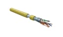 Кабель витая пара 4х2х0,51 Hyperline FUTP4-C5E-S24-IN-LSLTX-YL-305 (305 м) Желтый