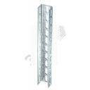 Рейка профильная U-образная 70x50x2500 горячий цинк