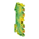 Клеммная колодка пружинная 4 Push-in 4 вывода земля EKF