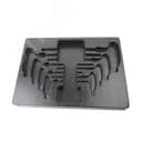 Ложемент для наборов L-образных ключей 9-22108MR, 9-22308PR, PVC