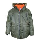 Куртка утеплённая мужская АЛЯСКА цв. хаки 52-54 104-108/170-176