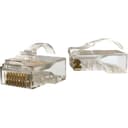 Разъем легкой оконцовки под витую пару RJ-45 (8P8C) Hyperline PLEZ-8P8C-UA-C6-100