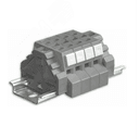 Блок зажимов наборных проходных БЗН29-4П25(03)