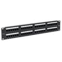 Патч-панель TERACOM PRO 19'' Cat.5E 2U неэкранированная UTP 48 портов RJ-45 Dual IDC EKF
