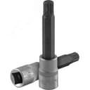 Торцевая насадка 1/2"DR с вставкой-битой SPLINE, M12, 100 мм Jonnesway