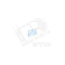 Панель передняя непрозрачная 1 модуль 250мм