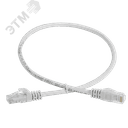 Патч-корд категории 5Е UTP 1м серый GENERICA