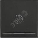 Axolute Клавиши с символами для системы автоматизации 1 функция-2 модуля Лампочка антрацит