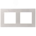 Рамка 2 поста, алюминий 2400620-033 Simon