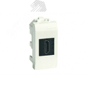 Розетка HDMI Brava слоновая кость 1 модуль