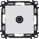 Valena LIFE Розетка ТВ c топологией звезда 0-2400 МГц С лицевой панелью Белая