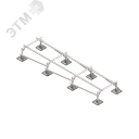 Опорная конструкция для установки оборудования TECHNORAPTOR STEELFOOT 1000х4000 HD КМ-профиль