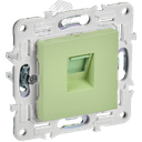 SKANDY Розетка компьютерная RJ45 кат.5E SK-K01G мятный IEK