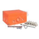 Коробка распаячная огнестойкая (176х126х74) 5 кк/1,5-16мм/12 мв IP66 PROxima