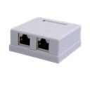 Компьютерная розетка Suprlan 8P8C (RJ-45), FTP, 6, 2 порта (DIY)