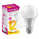 Лампа светодиодная LED 12вт E27 теплый