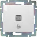 VALENA Кнопка с подсветкой и символом Звонок белый 774215 LEGRAND