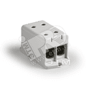 Блок клеммный распределительный серый Al/Cu 35-240мм.кв 4 подключения ENSTO