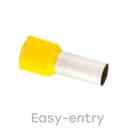 Наконечник штыревой втулочный изолированный НШвИ 25.0-16 (50шт) EKF