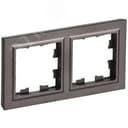BRITE Рамка 2 поста РУ-2-БрТБ темная бронза BR-M22-K45 IEK