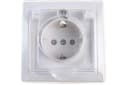 Розетка одноместная РСбш11-3-ККБ-44 IEK ERК71-К01-10-DM-44, Кварта