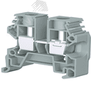 Клемма C10/10 винтовая, 10 мм, серая