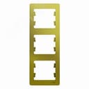 GLOSSA рамка 3-постовая вертикальная фисташковый