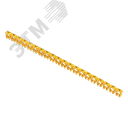 Маркер открытого типа KE 4-6мм2 символ "K" (200шт/упак) IEK