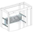 Плата перфорированная 4 модуля