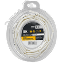 Трубка термоусадочная ТТУ нг-LS 3/1,5 белая (2м/упак) IEK