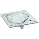 Connect Влагостойкая основа IP66 с замком на 1 модуль K45 сталь