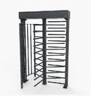 Электромеханический полноростовой турникет Cube С-10 (черный, антик серебро)2шт. считывателя Mifare