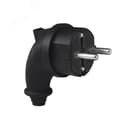 Вилка угловая c/з каучук 16А 250В IP44 (еврослот) 1241 Универсал