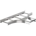 Разветвитель лестничный LESTA Т-обр. 100х400мм R300 IEK (CRT04-4-100-400)