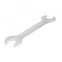 Ключ гаечный (рожковый) двусторонний 50х55 хромированный Hortz