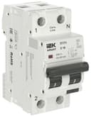 Выключатель автоматический дифференциального тока 2п (1P+NP) C 16 30мА тип A АВДТ B10N 36мм ARMAT IEK AR-B10N-1N-C016A030