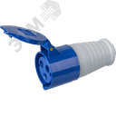 Розетка NCA-SR223-32-220 переносная 32А 2P+PE IP44