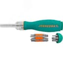 Рукоятка отверточная трещоточная в наборе с битами, 19 предметов