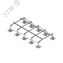 Опорная конструкция для установки оборудования TECHNORAPTOR STEELFOOT 1500х3000 тип 3