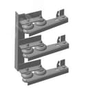 Кронштейн троллейный К44Г У1, окрашенный, троллеедержатель К269Г У1 - 3 шт.