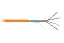 Кабель связи симметричный, для высокоскоростных сетей, внешней прокладки LAN F/UTP 4x2x0.47 кат.5e с троссом (305 м) NETLAN EC-UF004-5E-PE-SW-BK