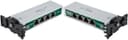 Устройство защиты линий Ethernet 10/100/1000M + PoE, 4 порта. EveryPro 4-Cat5P, патч-корд 4 шт. NSGate NSBon-15